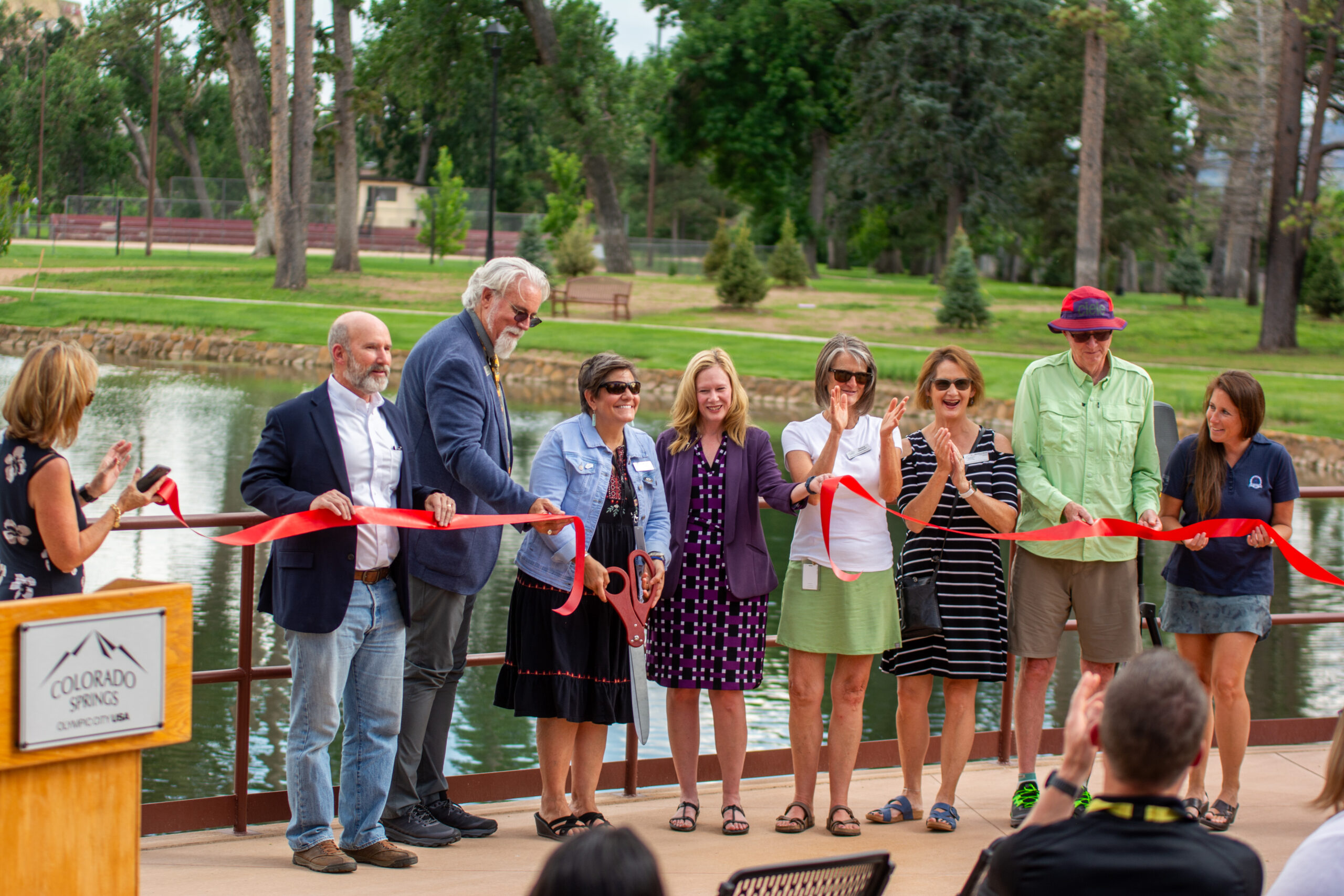 Shadow Lake Ribbon Cutting